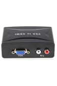 Zilevo Vga To Hdmi Ses Çıkış Destekli Çevirici Dönüştürücü Adaptör thumbnail 3