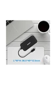FİDECO Fıdeco Type C To 4k Hdmi - Usb 3.0 Hub, Gigabit Ethernet, Kart Okuyucu, Usb C, Mikrofon Kulaklık - 7