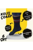 garanti çorap  Kolej Çorap 6lı thumbnail 1