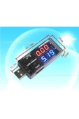Afzelia Usb Voltmetre, Usb Ampermetre, Usb Akım Ölçer - Çift Usb Çıkışlı - 2