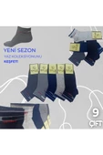 Asçelik  Koşu Çorabı 9lu Patik Çorap - 3