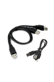 Zilevo Harici Diskler Için Usb Y Kablo 3 Ucu Usb Kablo - 3