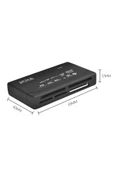 DNR Bilişim Usb 2.0 Kart Okuyucu Tf Cf Sd Mini Sd Sdhc Mmc Ms Xd Card Reader - 4