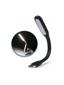 Kuvars Usb Led Light Lamba Okuma Lambası Mercekli Esnek Metal Boyunlu - 1