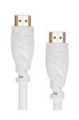 Zilevo Hdmi Kablo 3m Metre V1.4 2160p Full Hd Beyaz Lcd Pc Laptop Ps3 3d - 2