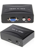 Zilevo Vga To Hdmi Ses Çıkış Destekli Çevirici Dönüştürücü Adaptör thumbnail 1