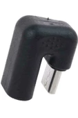 Alfais 5096 Type C To Type C Dişi Erkek 180 Derece Dirsek Çevirici Dönüştürücü Adaptör thumbnail 2
