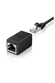Zilevo CaT5 Cat6 Gigabit Ethernet Kablo Ekleyici Uzatma Uzatıcı Rj45 Ek Birleştirici Ara Adsl - 1