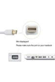 Zilevo Apple Macbook Mini Displayport (THUNDERBOLT) To Hdmı Kablo 1080p - 1.8m thumbnail 6