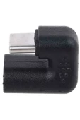 Alfais 5096 Type C To Type C Dişi Erkek 180 Derece Dirsek Çevirici Dönüştürücü Adaptör thumbnail 4