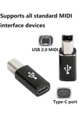 Zilevo Type C To Usb B Midi Klavye Yazıcı Printer Çevirici Dönüştürücü Adaptör thumbnail 4