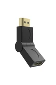 Zilevo Hdmi Dirsek 270 Derece Dönebilen Hdmi To Hdmi Adaptör Çevirici Dönüştürücü Uzatma thumbnail 1