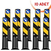 Refüj Başı Levhası Nedir Refüj Başı Levhası Esnek Refüj Başı Tabelası 75 cm Evelux (100mm) 10 ADET - 1