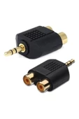 OEM Bt-c108 Rca Çevirici Jak 3.5mm Stereo Erkek To 2 X Rca Dişi Çevirici thumbnail 3
