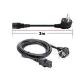 Bilgisayar Pc Kasa Monitör Için Power Güç Kablosu 3 Metre - 2