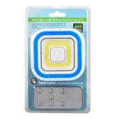 Ayt Powermaster PM-6937 Cob Ledli Pilli Uzaktan Kumandalı Tekli Lamba Tezgah Altı Işıldak Lamba - 8