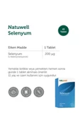 NATUWELL Selenyum 200 Mcg 45 Tablet 8683873980055 thumbnail 2
