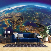 Uydu Çekimi Dünya Manzarası thumbnail 1