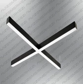 D-9008-1S X Linear Aydınlatma Modern Led Avize - 1