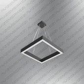 D-9009-1S Kare Linear Aydınlatma Modern - 1