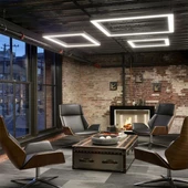 D-9009-1S Kare Linear Aydınlatma Modern - 2