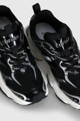 Lufian Jones Erkek Deri Sneaker Ayakkabı Siyah - 3