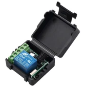 Ayt Weko 12 Volt 433 Mhz Tek Kanallı RF Alıcı Verici Garaj Kumanda Devresi Röle Kartı Role thumbnail 4