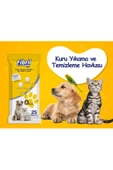 Kedi Ve Köpek Pet Kuru Yıkama Havlusu 25 Yaprak X 3 Paket - 1