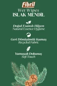 Fibril  Sedir Ağacı Kokulu Islak Mendil l3x90 Lı Paket 270 Yaprak Doğal Esans , Geri Dönüştürülebilir Kumaş thumbnail 2