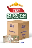 Fibril  Zeytinyağlı Islak Bebek Mendili 24x90 Lı Paket 2160 Yaprak Doğal Esans , Geri Dönüştürülebilir Kumaş - 1