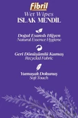 Yeni Lavanta Kokulu Islak Mendil 3x90 Pk 270 Yprk Doğal esans , geri dönüştürülebilir kumaş - 2