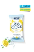 Go Wipes Ice Lemon Islak Mendil X 12 Paket 240 Yaprak - 1
