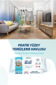 Pratik Yüzey Temizlik Havlusu Beyaz Sirkeli Sabun Kokulu 12 X 100 (TOPLAM 1200 YAPRAK) - 2