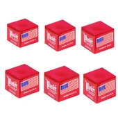 Bilardo Tebeşiri Master 6lı Kırmızı - 1