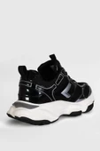 Lufian Jones Erkek Deri Sneaker Ayakkabı Siyah - 2