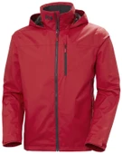 HELLY HANSEN CREW HOODED JACKET 2.0 KAPÜŞONLU ERKEK KIRMIZI - 1