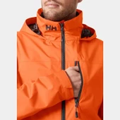 HELLY HANSEN CREW HOODED JACKET 2.0 KAPÜŞONLU TURUNCU ERKEK - 2