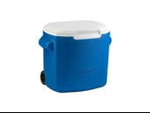Coleman Performance Tekerlekli 28QT Mavi buzluk - 4