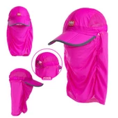 NATUREHİKE ÇABUK KURUYABİLEN ULTRA HAFİF ŞAPKA PEMBE - 1
