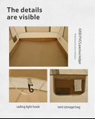 NATUREHİKE GLAMPİNG VESSEL 4 KİŞİLİK ÇADIR - 4