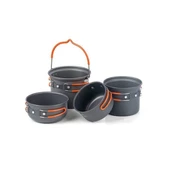 NATUREHİKE 4 IN 1ULTRALİGHT 2-3 KİŞİLİK YEMEK PİŞİRME SETİ - 1
