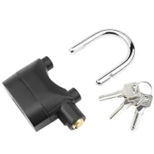 Ayt Sunup 110 Desibel Alarmlı Asma Kilit Uzun Büyük Alarmli Bisiklet Kilidi 3 Anahtarlı 12.5x9.5x3.6cm thumbnail 3