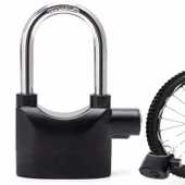 Ayt Sunup 110 Desibel Alarmlı Asma Kilit Uzun Büyük Alarmli Bisiklet Kilidi 3 Anahtarlı 12.5x9.5x3.6cm thumbnail 5