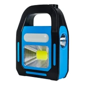 Ayt Powermaster HB-9707A 3 Kademeli Powerbank Özellikli Şarjlı Solar Güneş Enerjili Kamp Lambası Led Aydınlatma Işıldak - 1