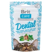 Brit Care Dental Hindili Kedi Bisküvisi 50 Gr - 1