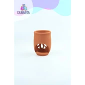 El Yapımı Lotus Toprak Buhurdanlık thumbnail 3
