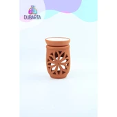 El Yapımı Lotus Toprak Buhurdanlık thumbnail 1