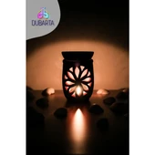 El Yapımı Lotus Toprak Buhurdanlık thumbnail 2