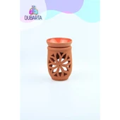 El Yapımı Lotus Toprak Buhurdanlık thumbnail 1