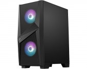 MSI MAG FORGE 100R POWER SUPPLY YOK ATX GAMING KASA TEMPERLİ CAM SİYAH 2XA-RGB 1X120 MM FAN - 2